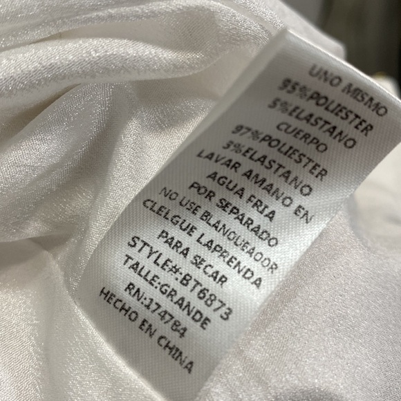 Blithe corset cropped blazer jacket white - Picture 4 of 9